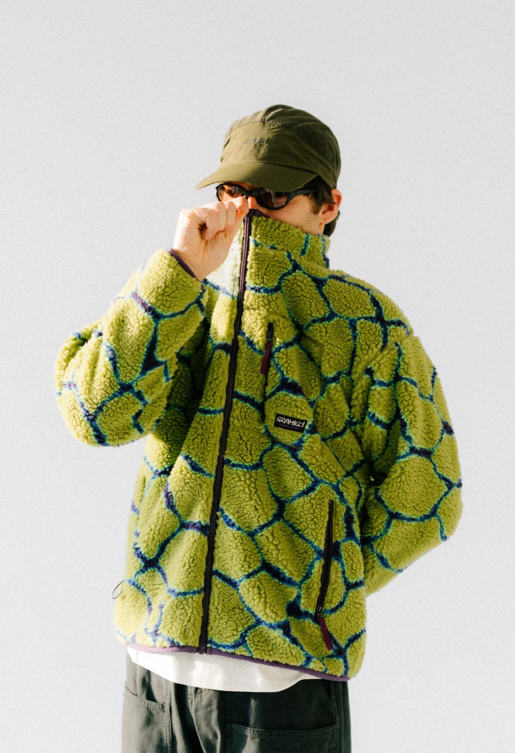 Gramicci Sherpa Jacket - Agate Olive - Image 8