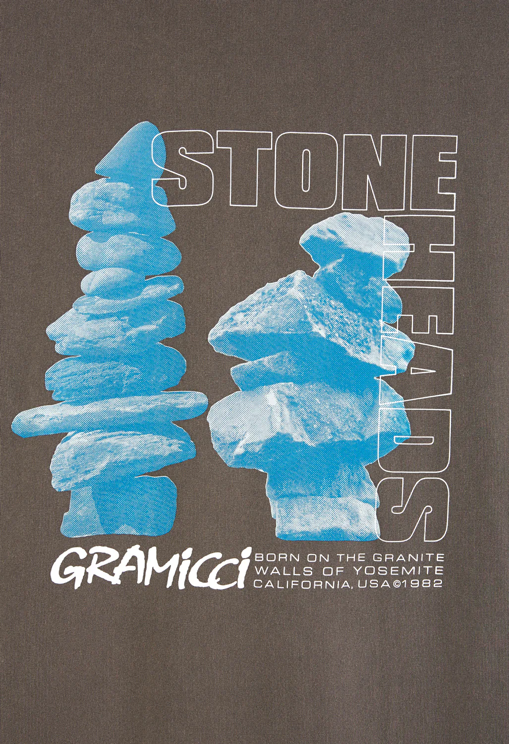 Gramicci Stoneheads Long Sleeved T-Shirt - Brown Pigment - Image 4