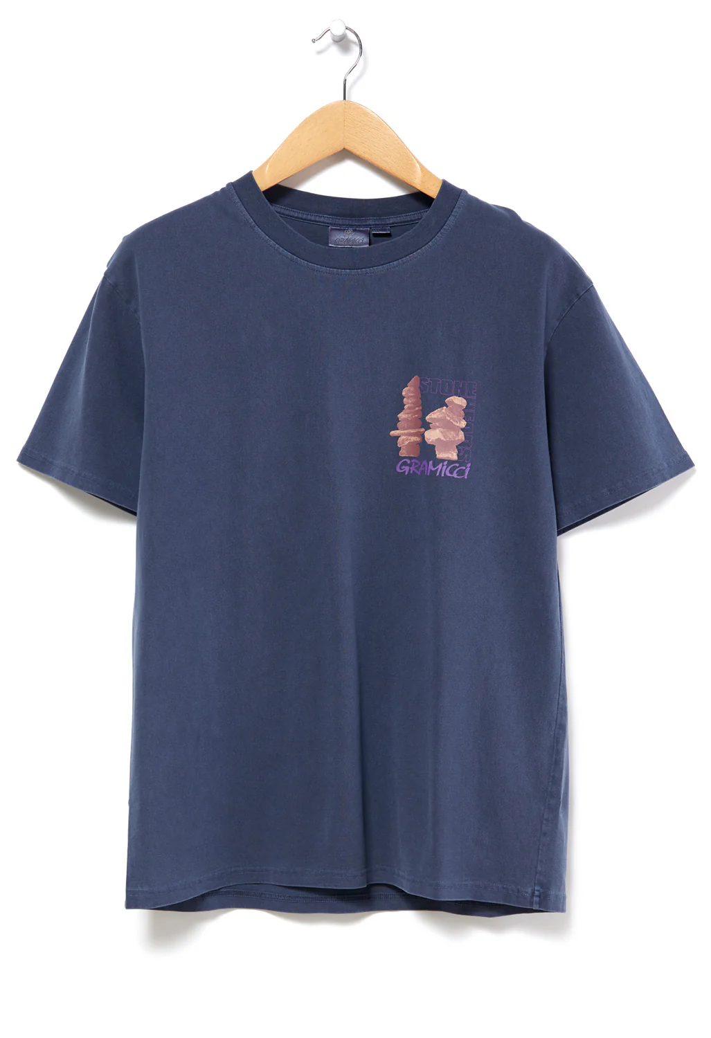 Gramicci Stoneheads T-Shirt - Navy Pigment - Image 2