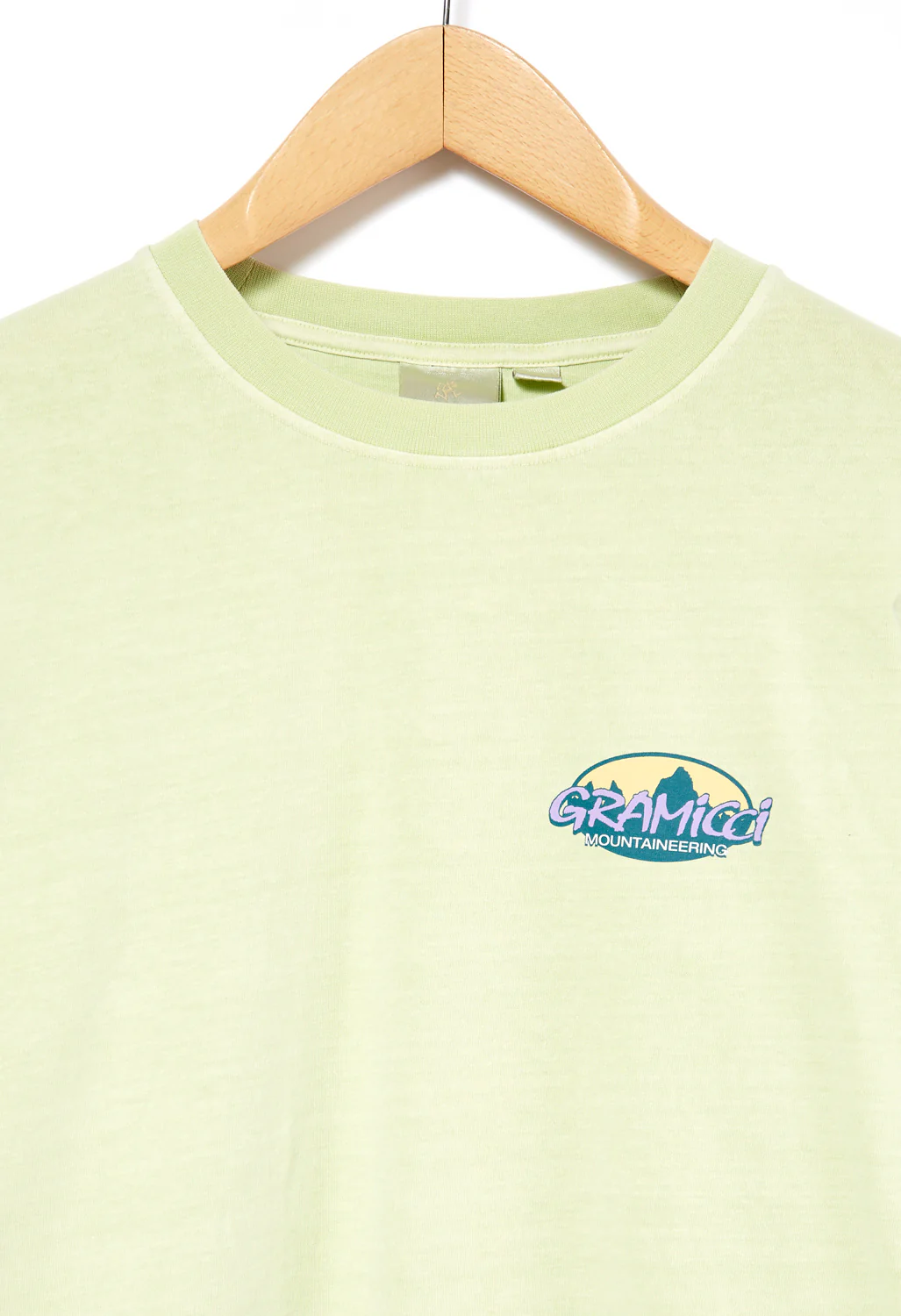 Gramicci Summit Long Sleeved T-Shirt - Smoky Mint Pigment - Image 4