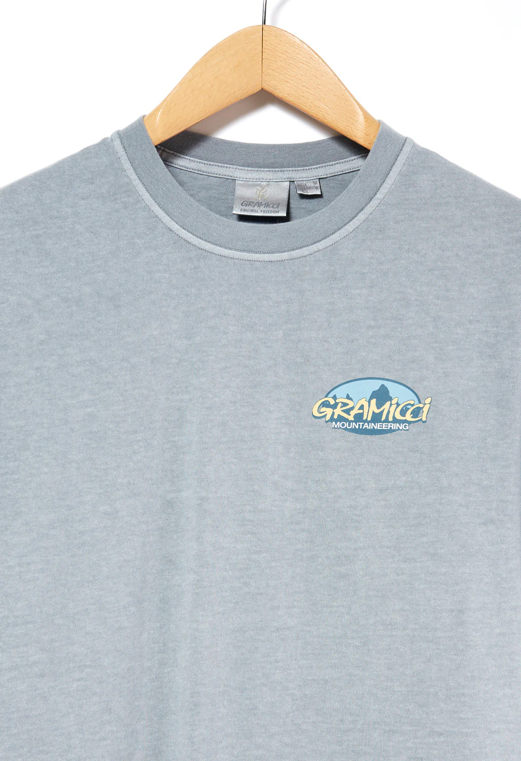 Gramicci Summit T-Shirt - Smoky Slate Pigment - Image 3