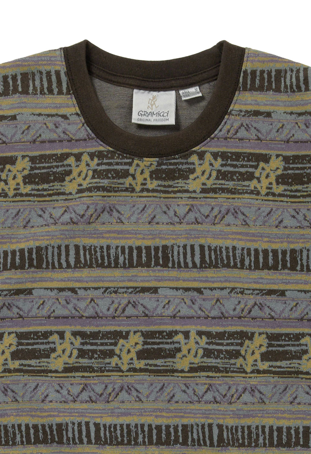 Gramicci This Is Never That Pattern Jacquard Tee - Multi - Image 3