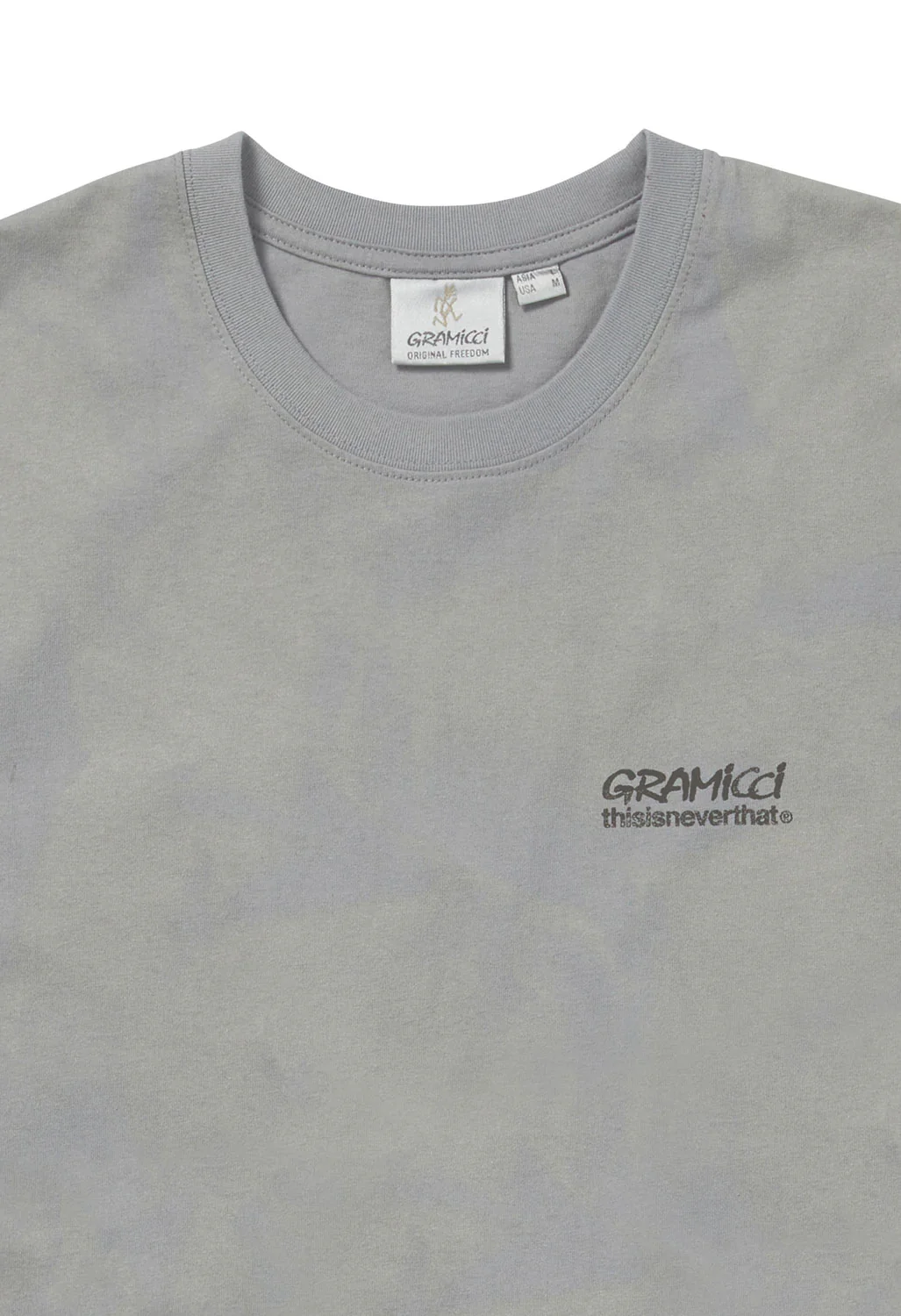 Gramicci This Is Never That Sun Faded Tee - Grey - Image 3