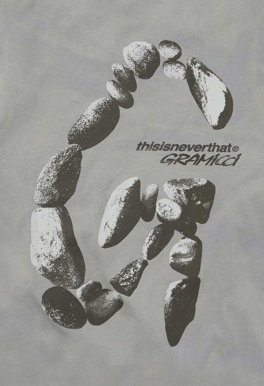 Gramicci This Is Never That Sun Faded Tee - Grey - Image 4