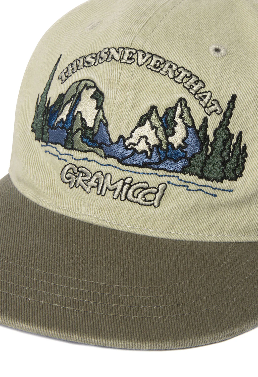 Gramicci This Is Never That Mountain Cap - Khaki - Image 2