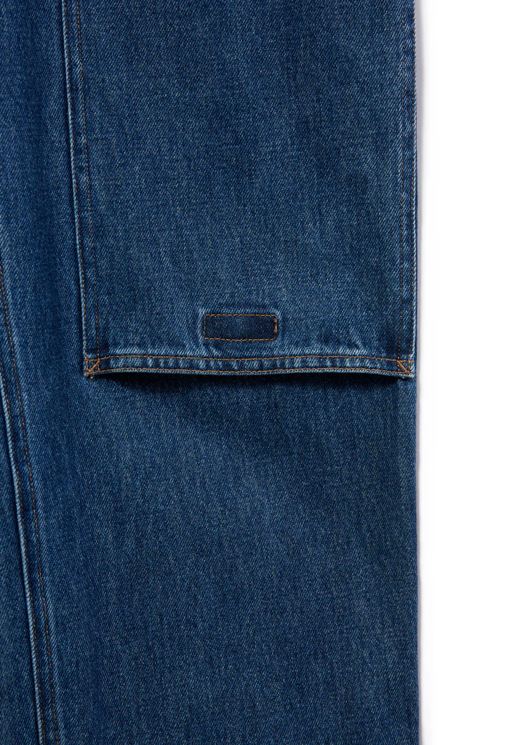 Gramicci Women's Denim Overalls - Mid Indigo - Image 4