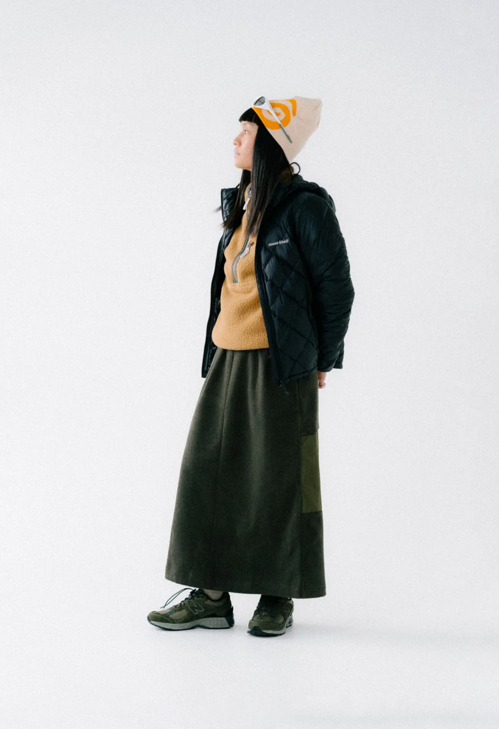 Gramicci Women's Polartec Maxi Combination Skirt - Olive - Image 7