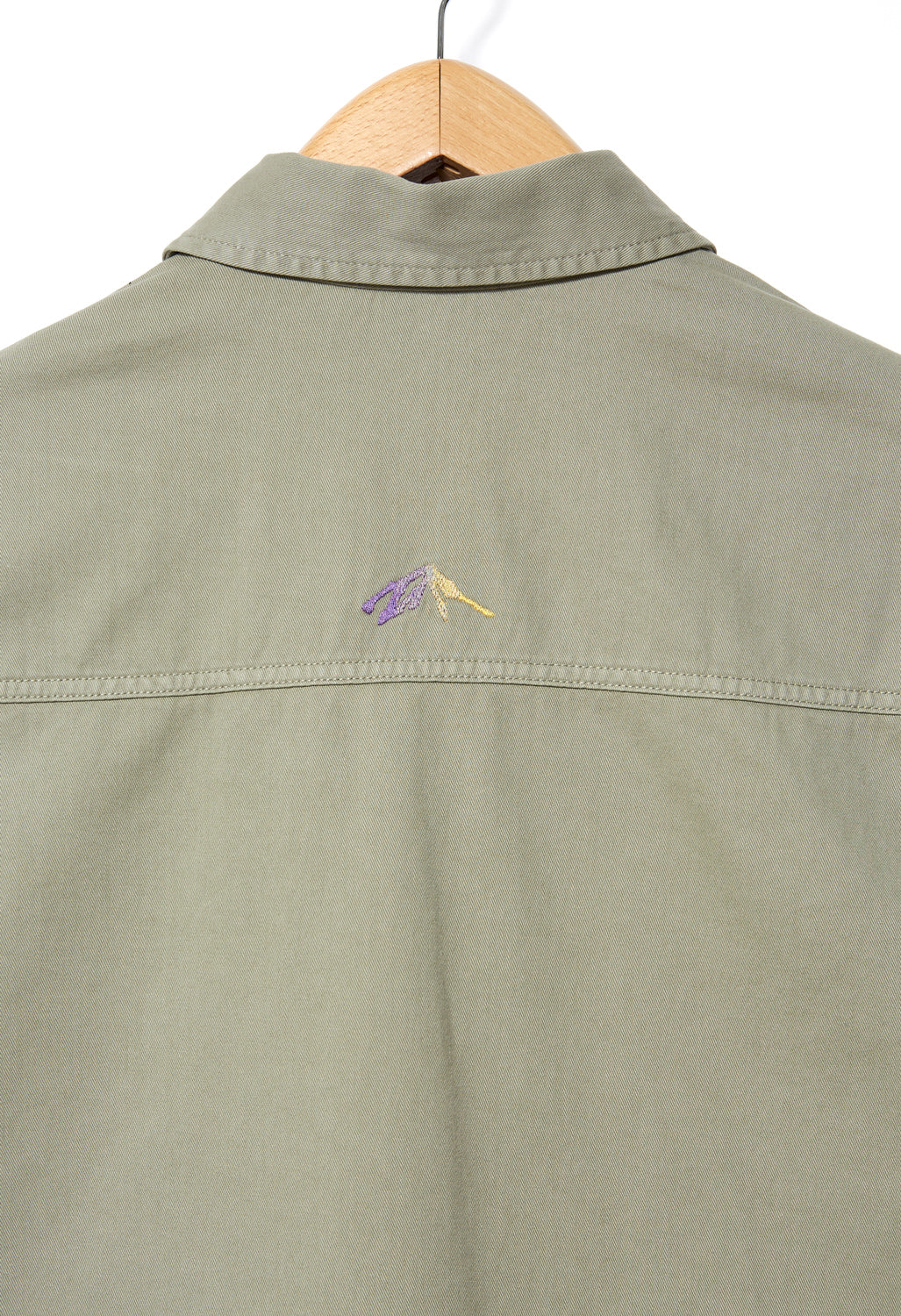 Gramicci x Adsum Men's Cotton Twill Work Shirt - Dry Sage - Image 5