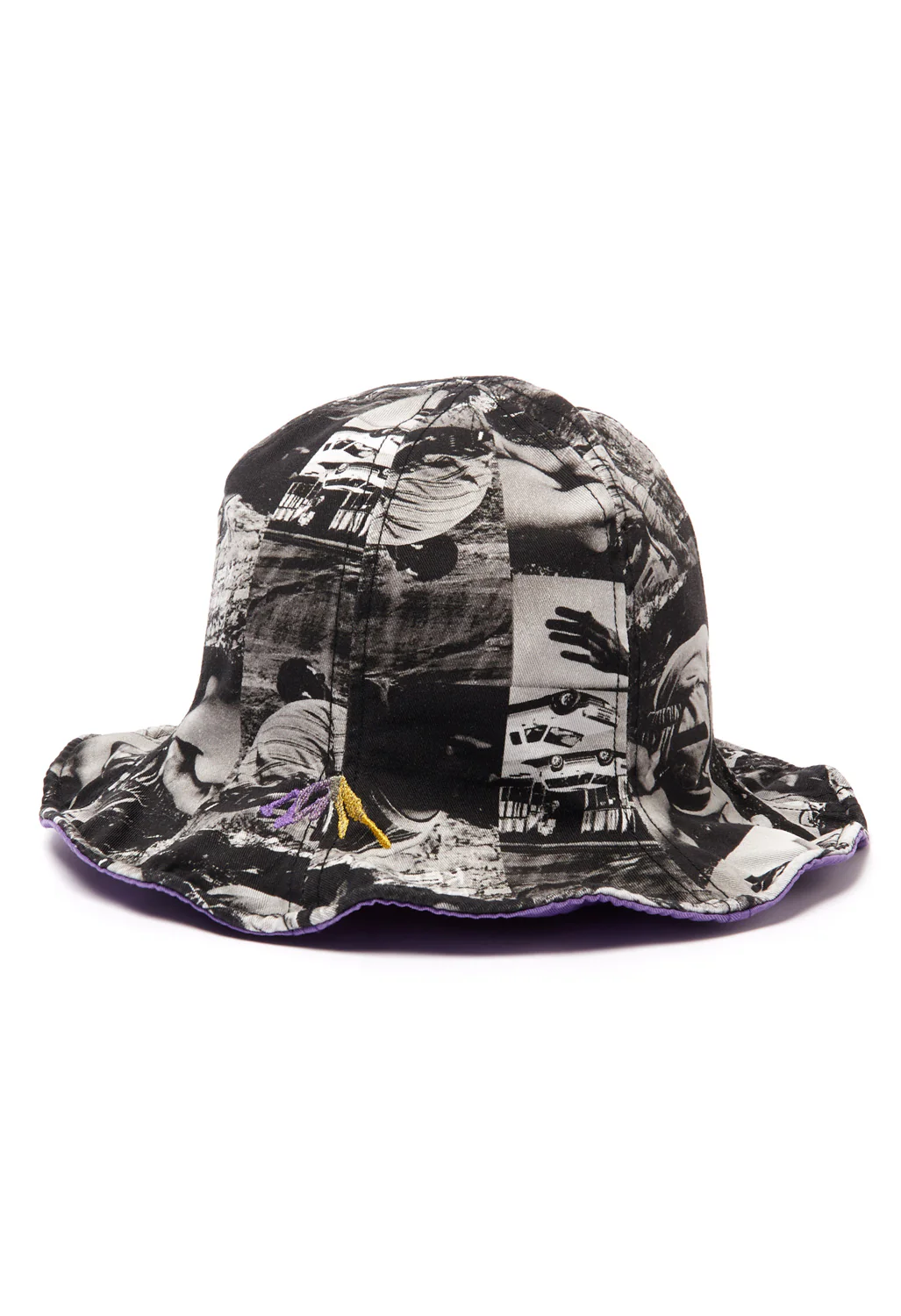 Gramicci x Adsum Men's Reversible Tulip Bucket Hat - Print and Purple