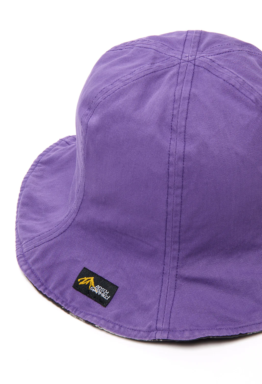 Gramicci x Adsum Men's Reversible Tulip Bucket Hat - Print and Purple - Image 4