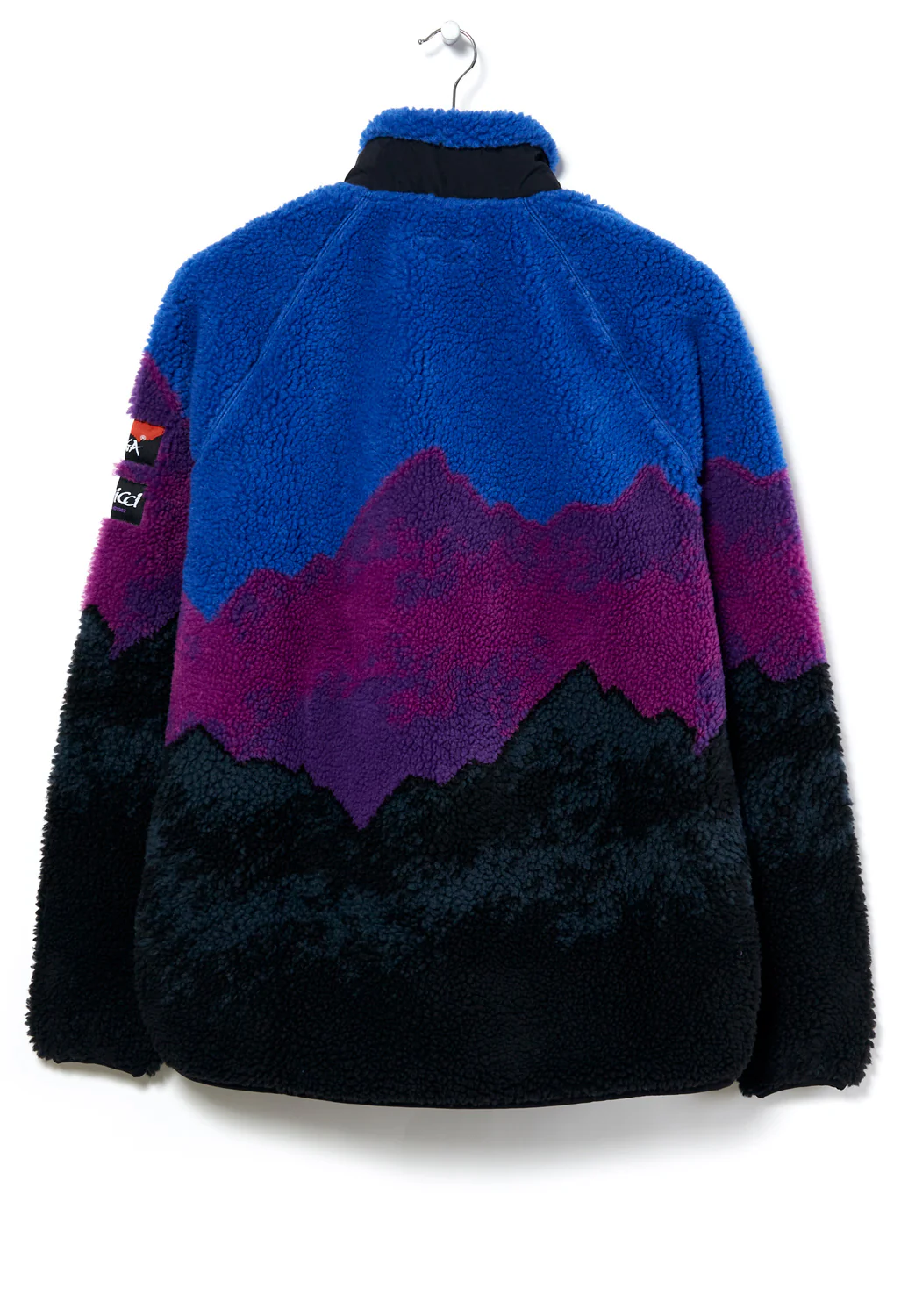 Gramicci x Nanga Men's Ridgeline Jacquard Fleece Zip Blouson - Multi - Image 2