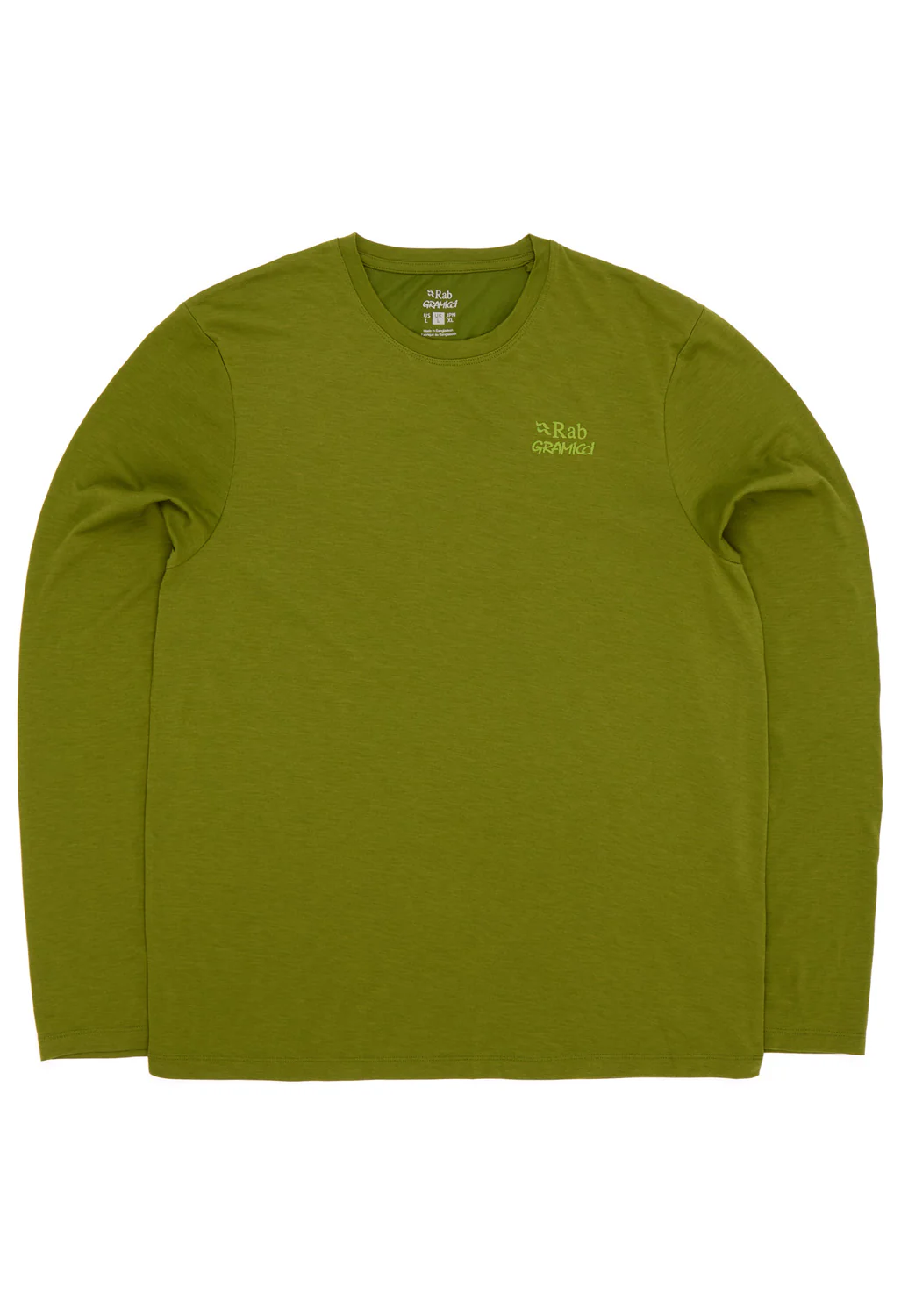 Gramicci x Rab Men's Crimp Ls Tee - Meadow - Image 2