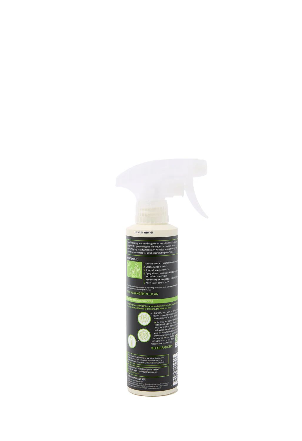 Grangers Footwear + Gear Cleaner Spray 275ml - Image 2
