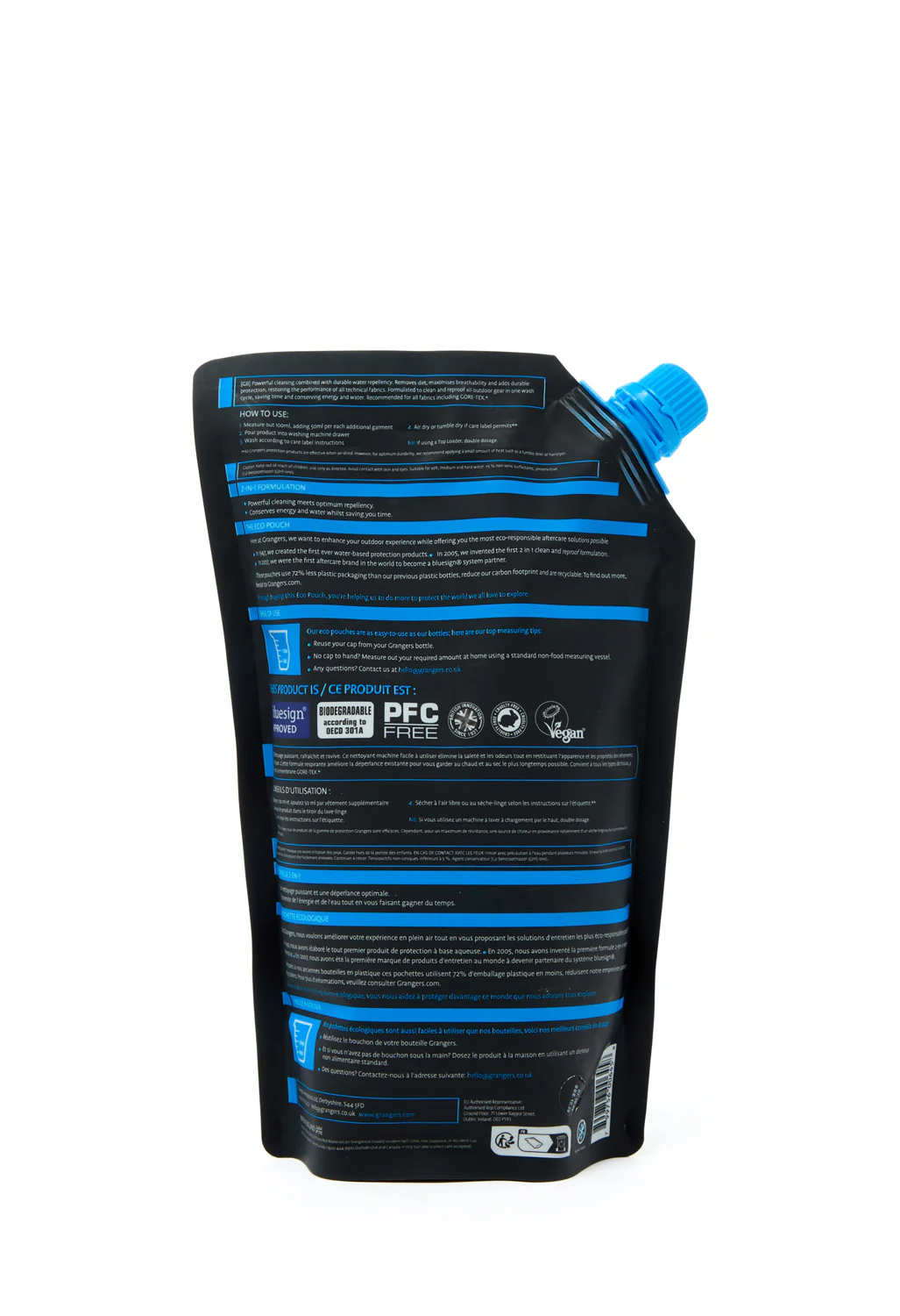 Grangers Wash + Repel 2 in 1 - 1L - Image 2