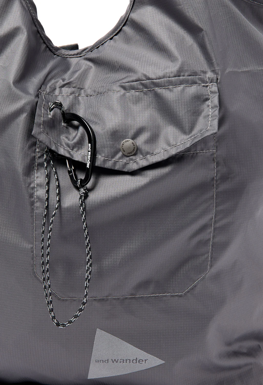 and wander Grocery Pocket Bag - Gray - Image 3