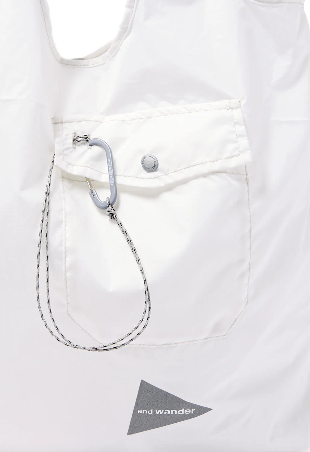and wander Grocery Pocket Bag - White - Image 3