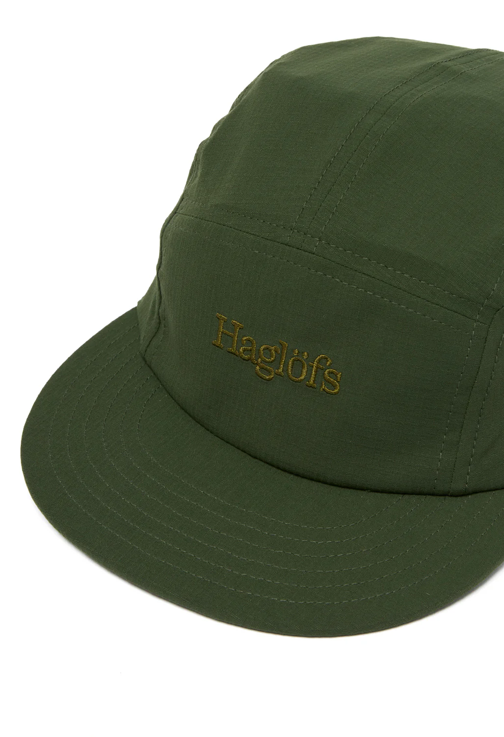 Haglofs Brand Five Panel Cap - Seaweed Green - Image 3