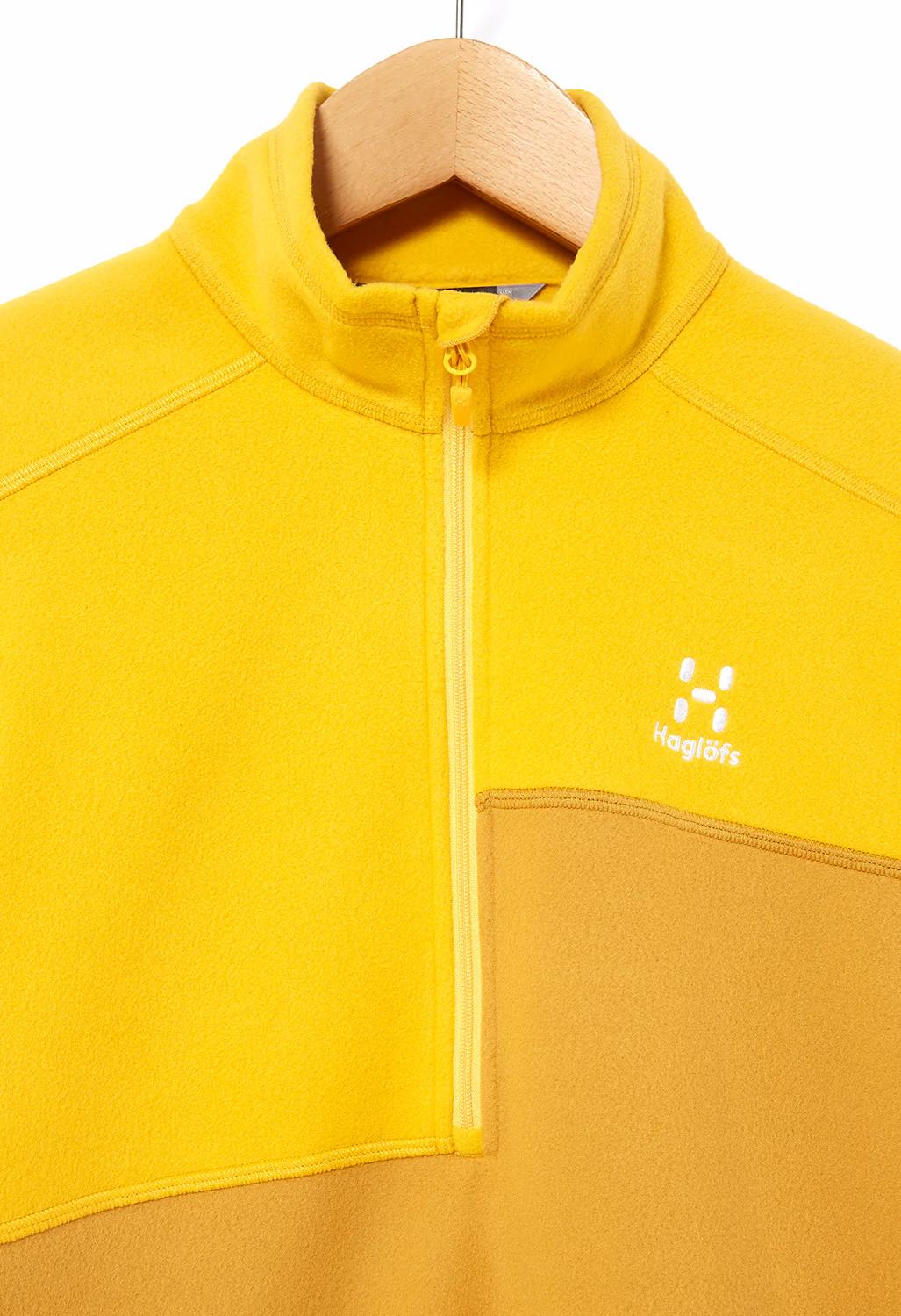 Haglöfs Men's Buteo 1/2 Zip - Autumn Leaves/Pumpkin Yellow - Image 3