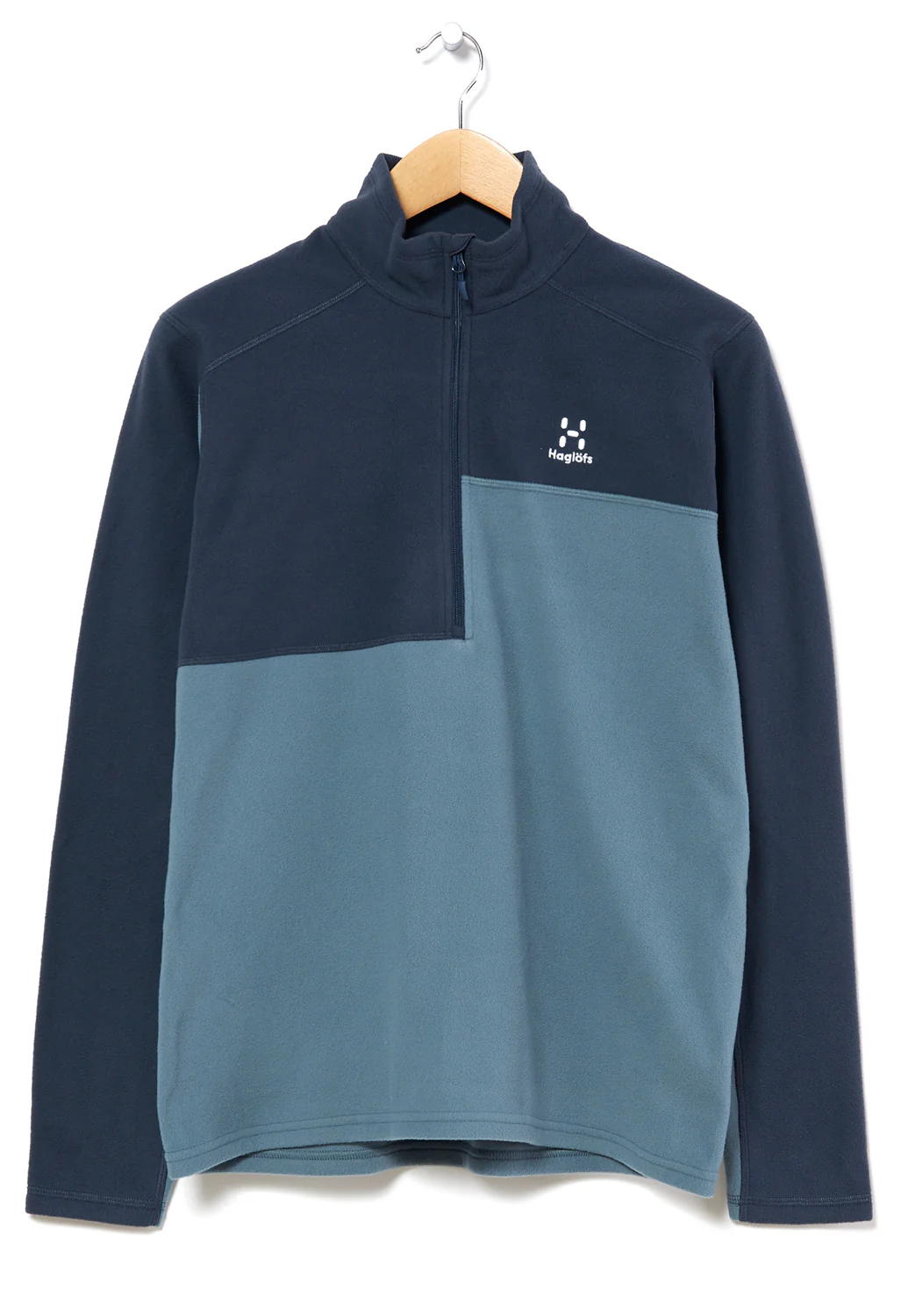 Haglöfs Men's Buteo 1/2 Zip - Steel Blue/Tarn Blue
