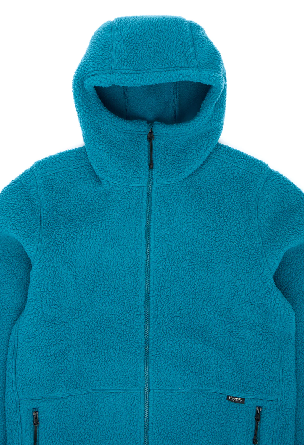 Haglofs Men's Funäs Pile Hood Jacket - Deep Teal - Image 3