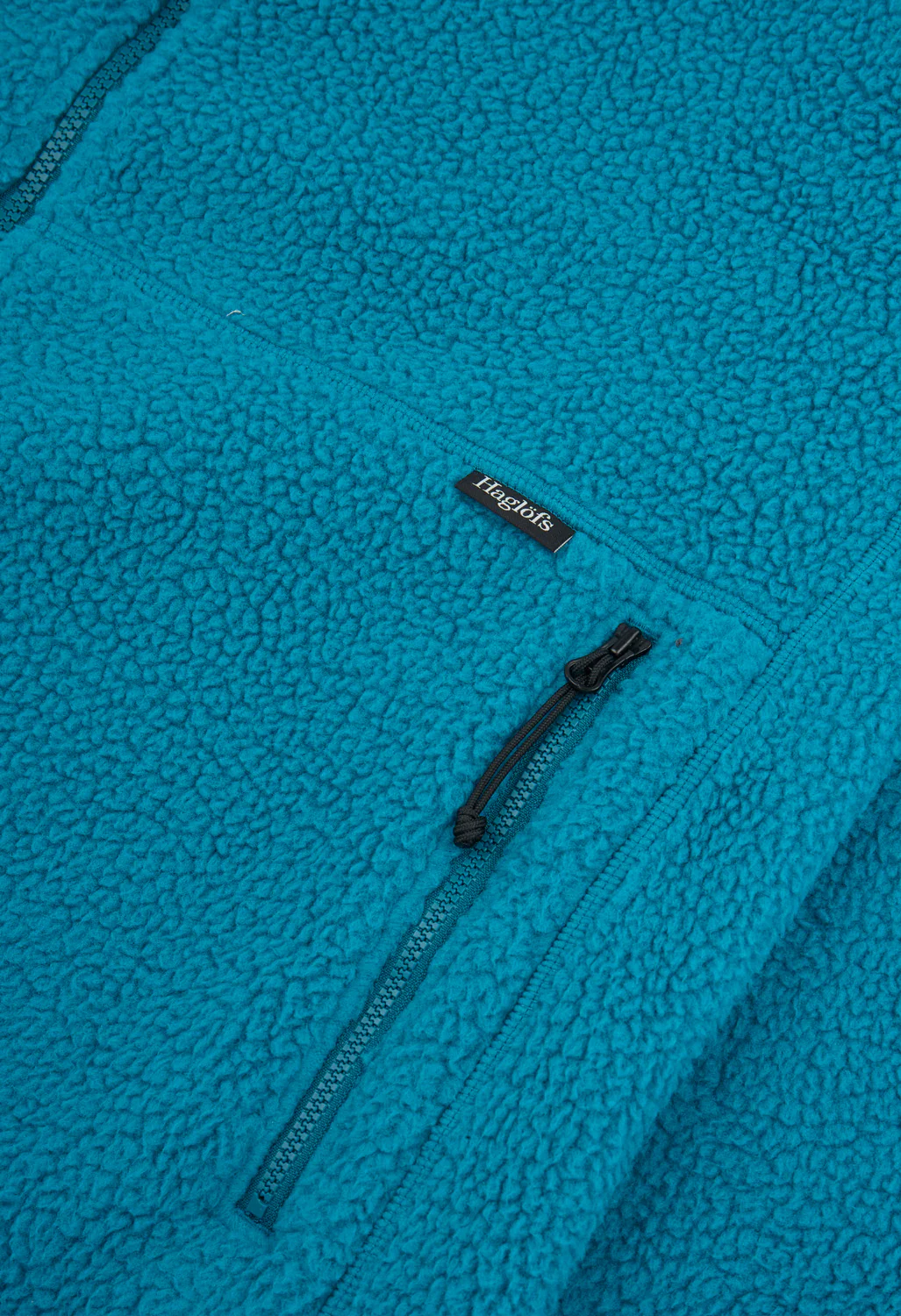 Haglofs Men's Funäs Pile Hood Jacket - Deep Teal - Image 6