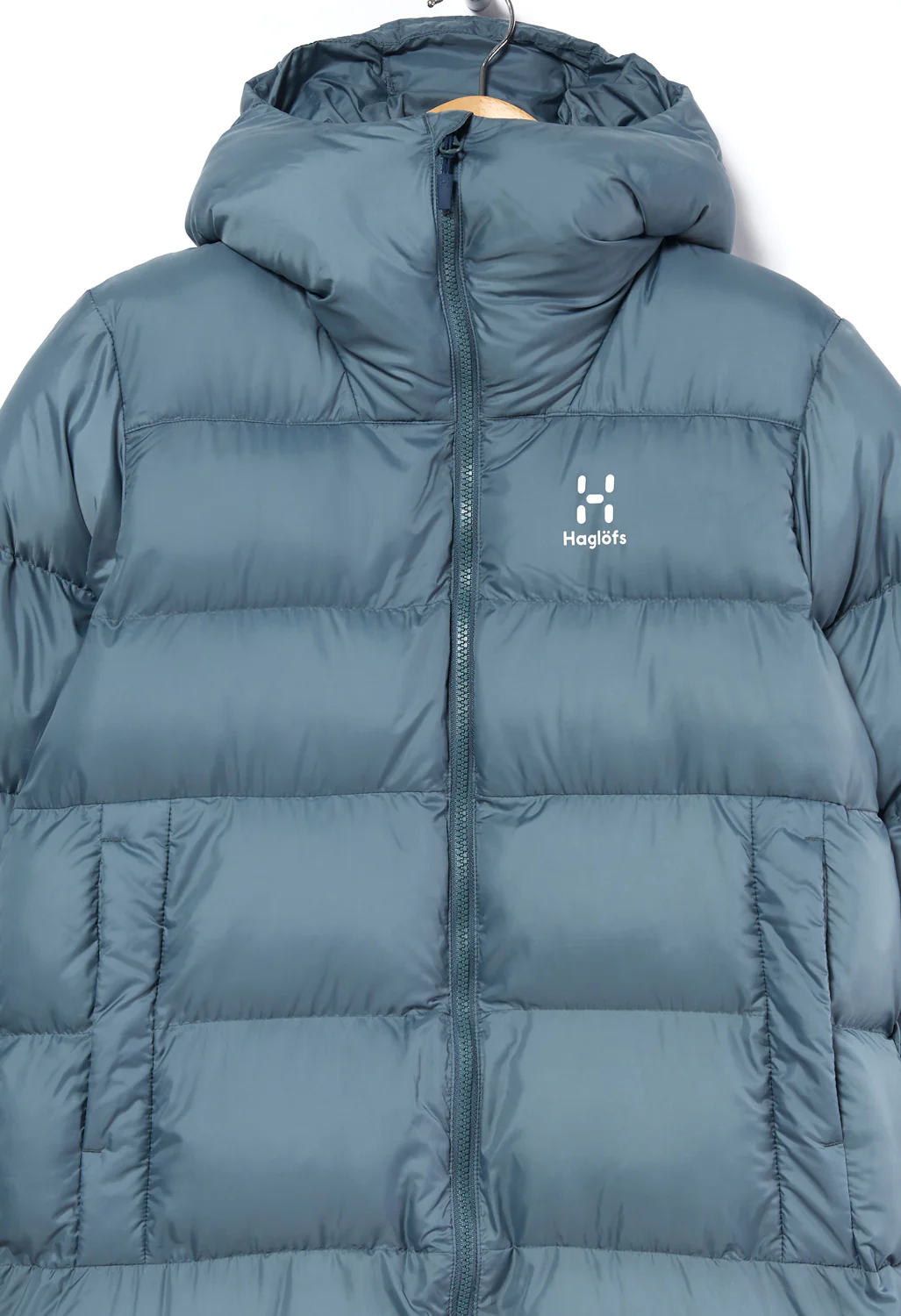Haglöfs Women's Long Mimic Parka Jacket - Steel Blue - Image 3
