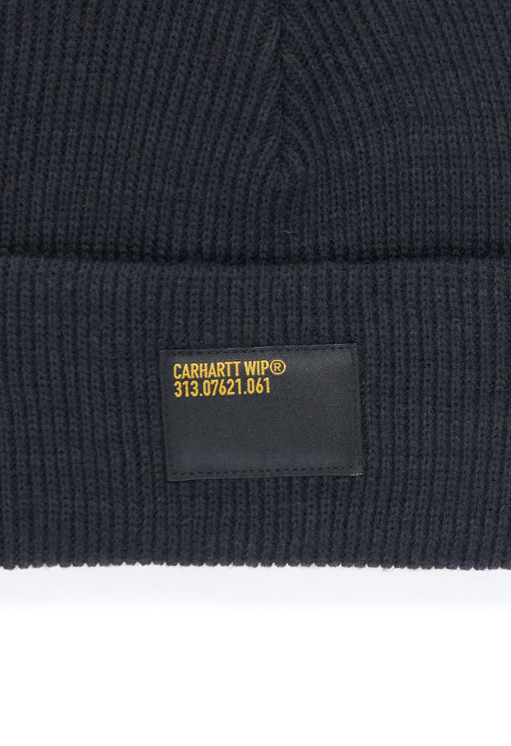 Carhartt WIP Haste Beanie - Black - Image 3