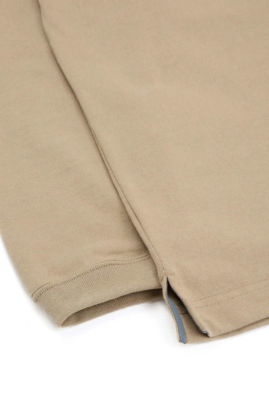 and wander Heavy Cotton Pocket Long Sleeve Tee - Light Beige - Image 5