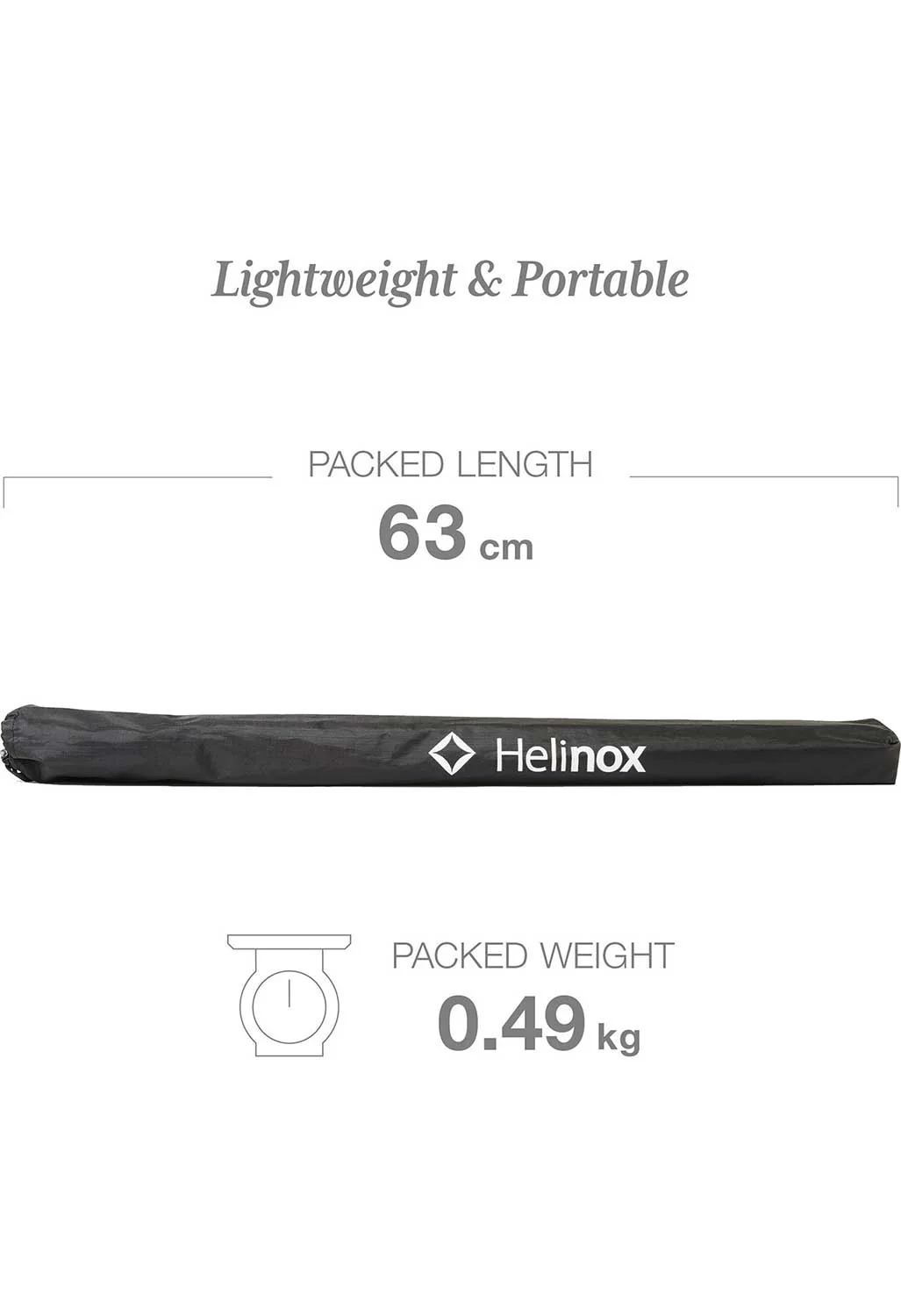 Helinox Personal Shade - Black - Image 4