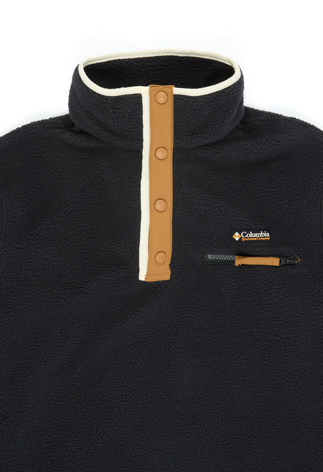 Columbia Helvetia II Cropped Half Snap Fleece - Black - Image 3