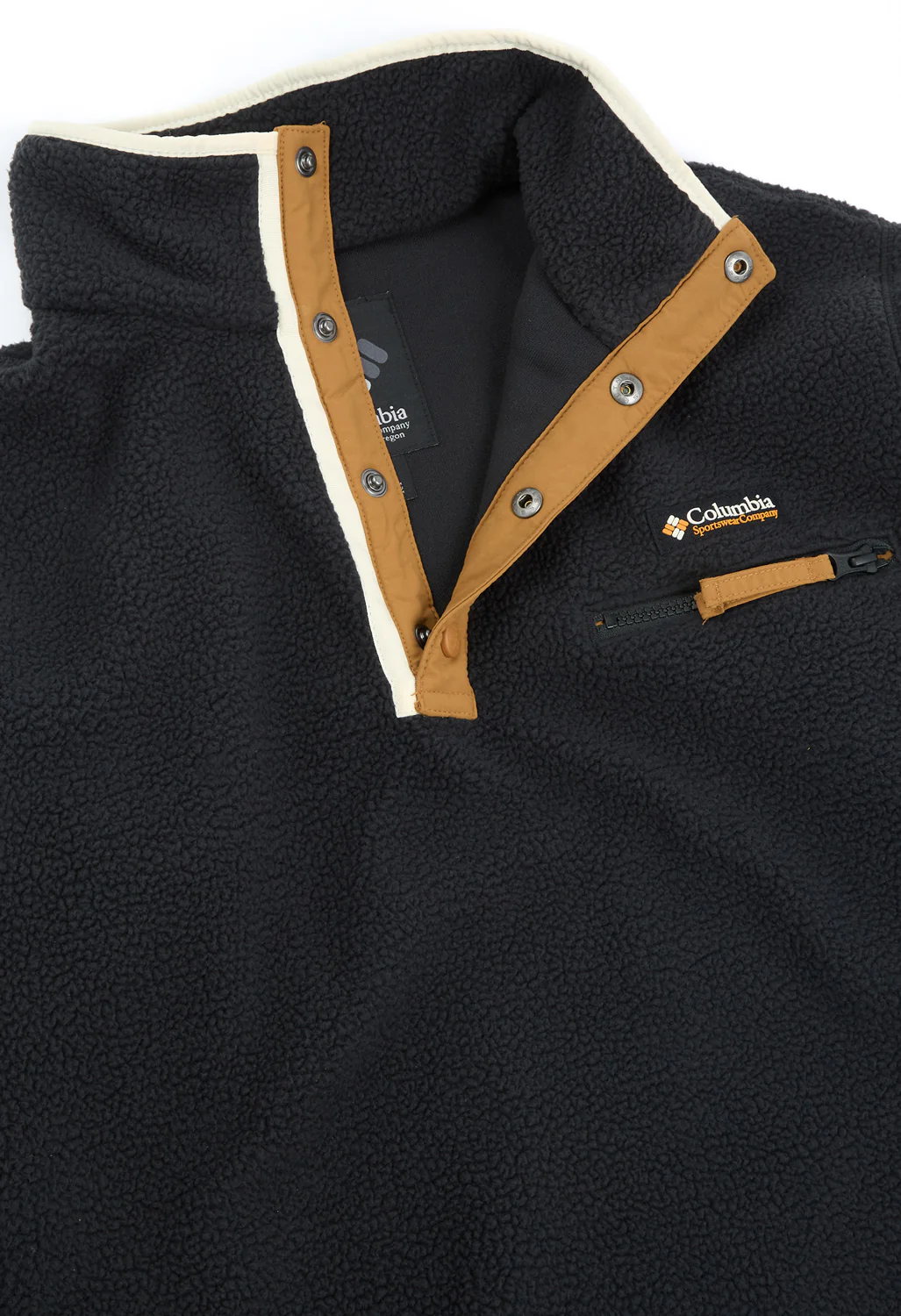 Columbia Helvetia II Cropped Half Snap Fleece - Black - Image 4