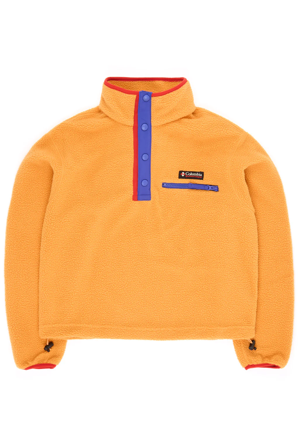 Columbia Helvetia II Cropped Half Snap Fleece - Sunstone