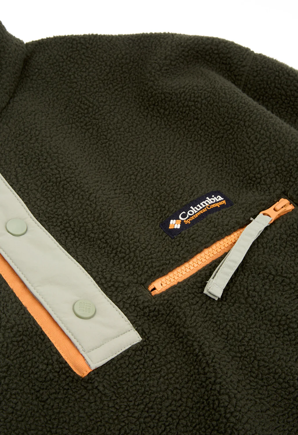 Columbia Helvetia II Half Snap Fleece - Greenscape - Image 4