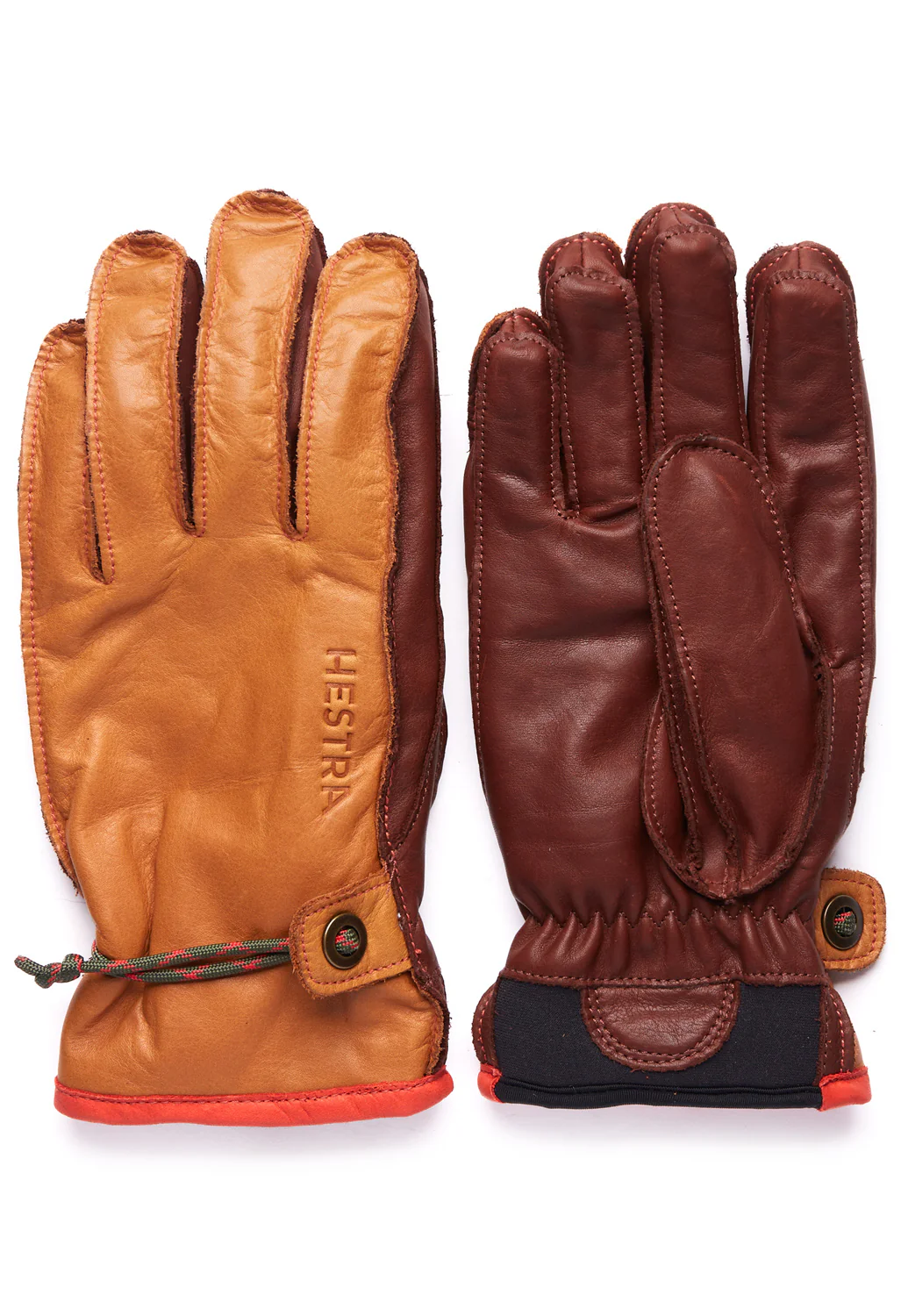 Hestra Men's Wakayama Gloves - Cork / Dark Brown