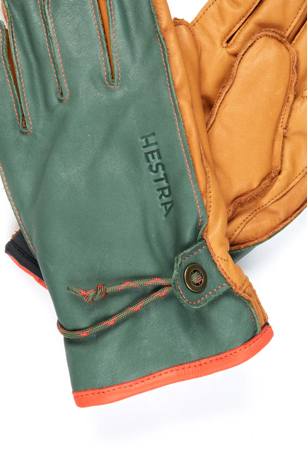 Hestra Men's Wakayama Gloves - Forest/Cork - Image 2