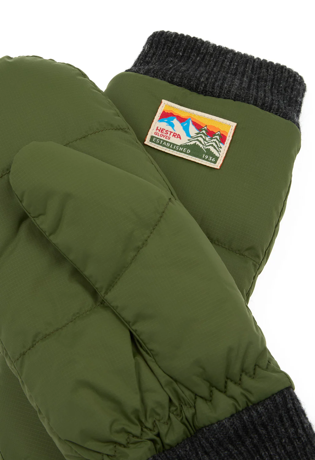 Hestra Otra Mitts - Dark green - Image 2