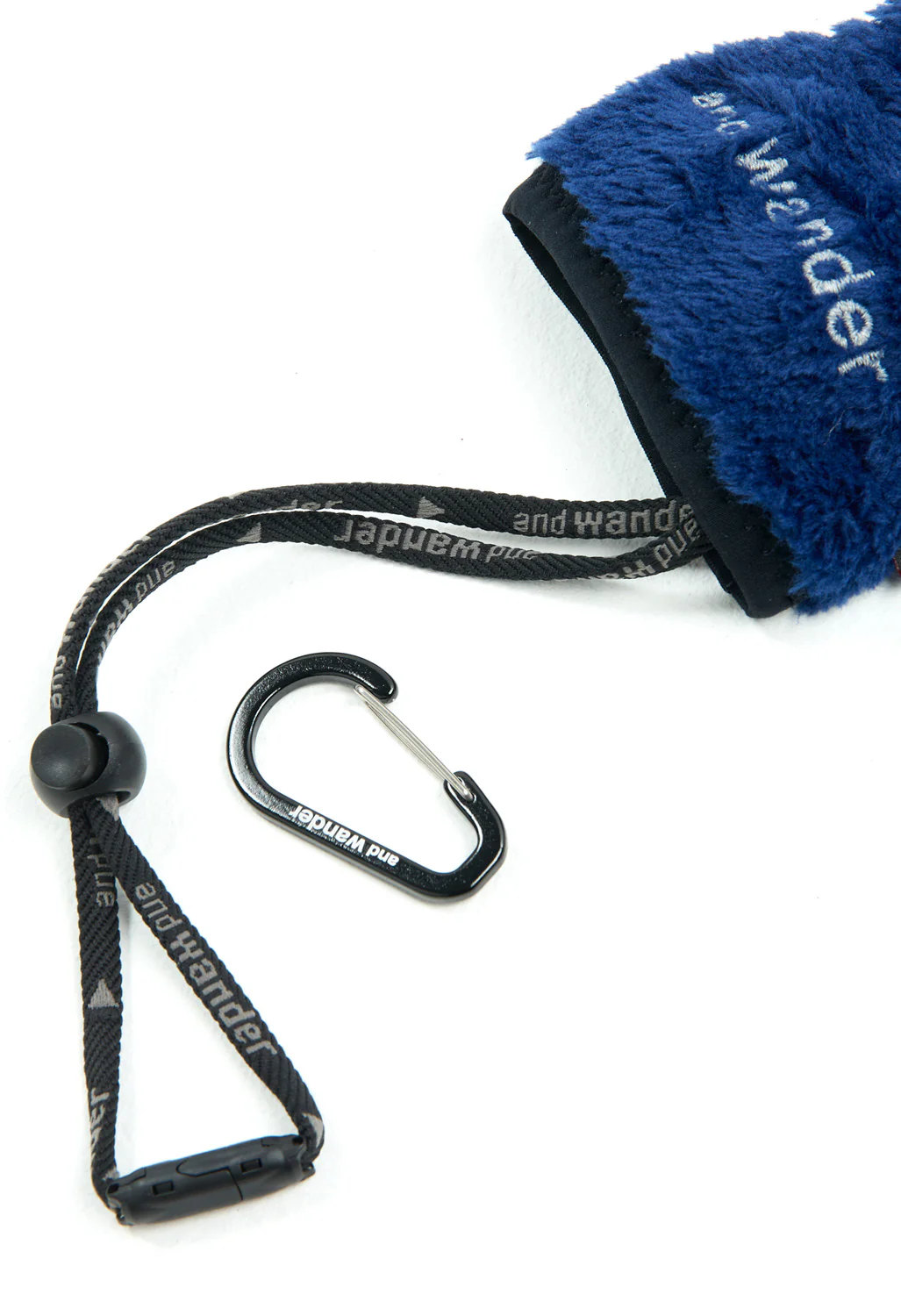 and wander High Loft Fleece Gloves - Blue - Image 4
