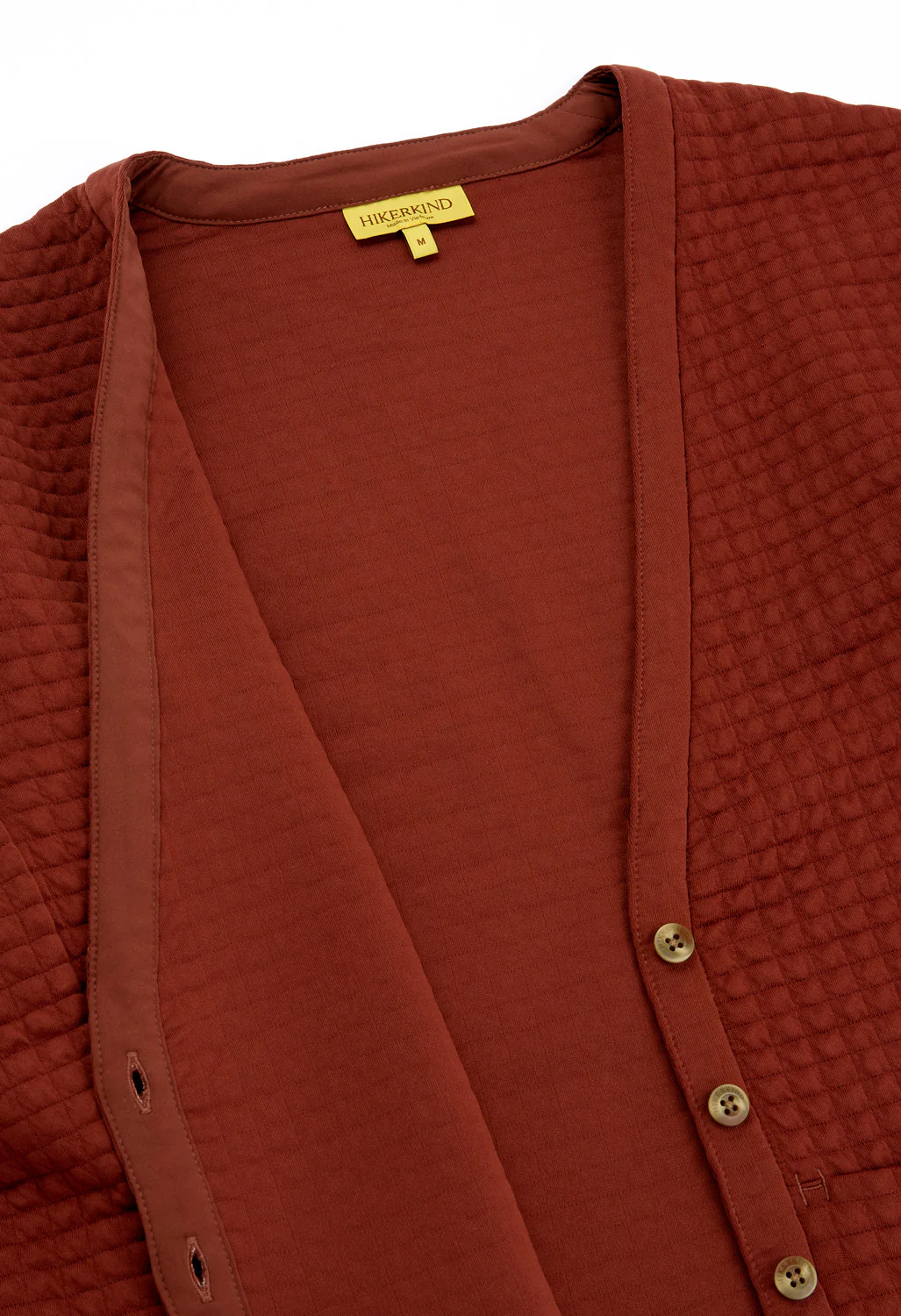 Hikerkind Women's Midlayer Cardigan 01 - Redwood - Image 4