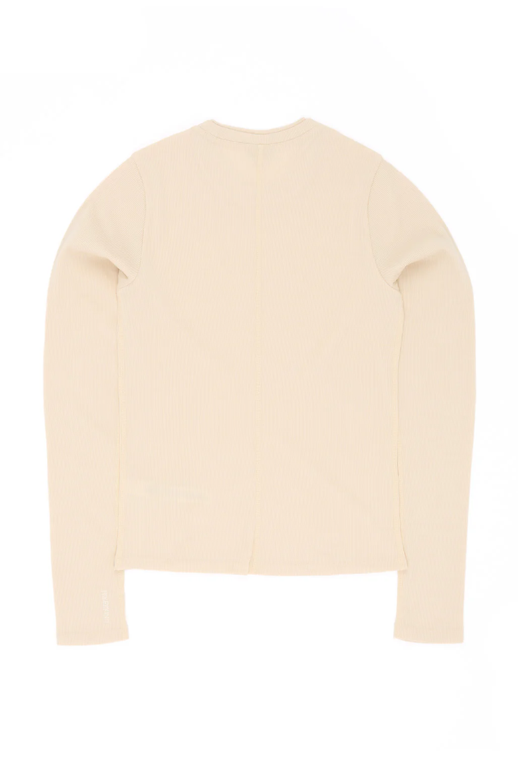 Hikerkind Women's Ribbed Merino Long Sleeve 01 - Betula - Image 2