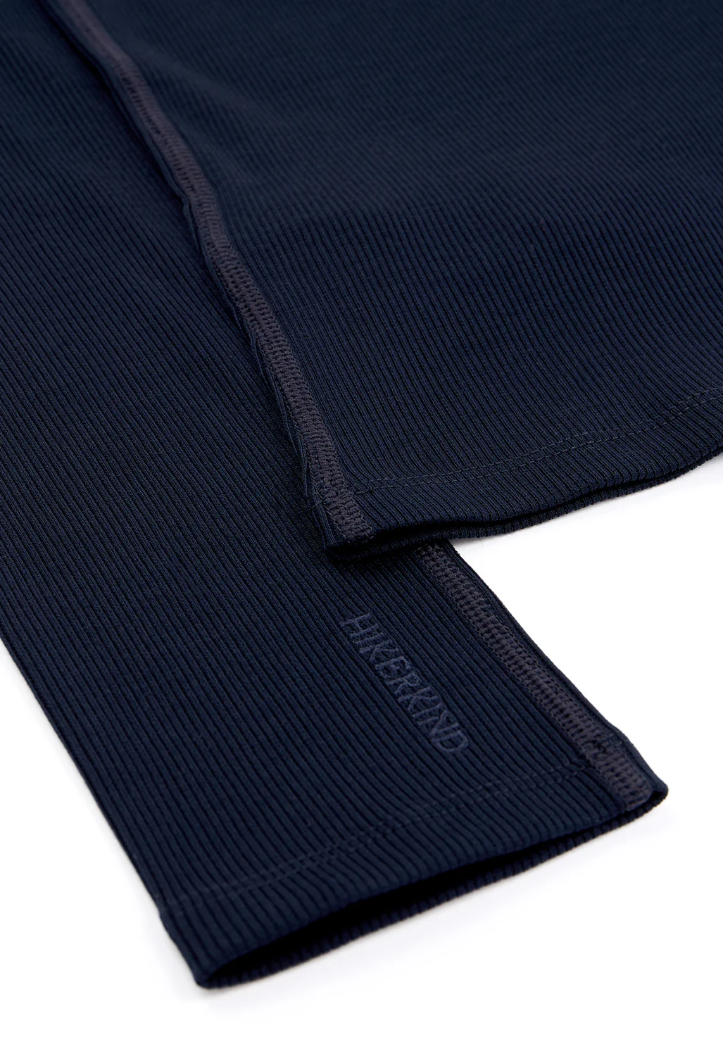 Hikerkind Women's Ribbed Merino Long Sleeve 01 - Woad - Image 4