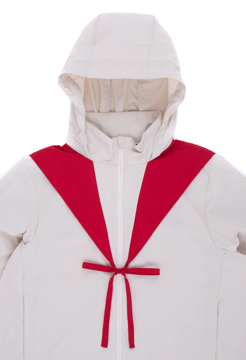 Hikerkind Women's Packable Windbreaker 01 - Dolomite / Rowan - Image 3