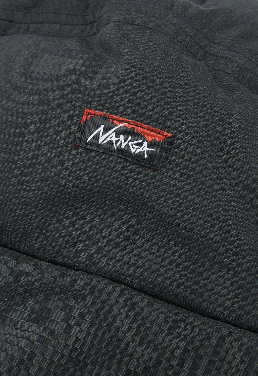Nanga Hinoc Ripstop Down Ear Flap Cap - Black - Image 5