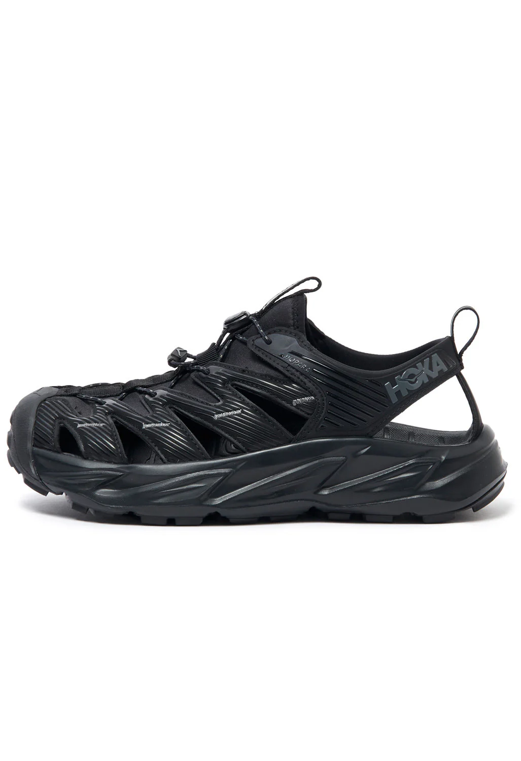 Hoka Hopara Men's Sandals - Black / Black