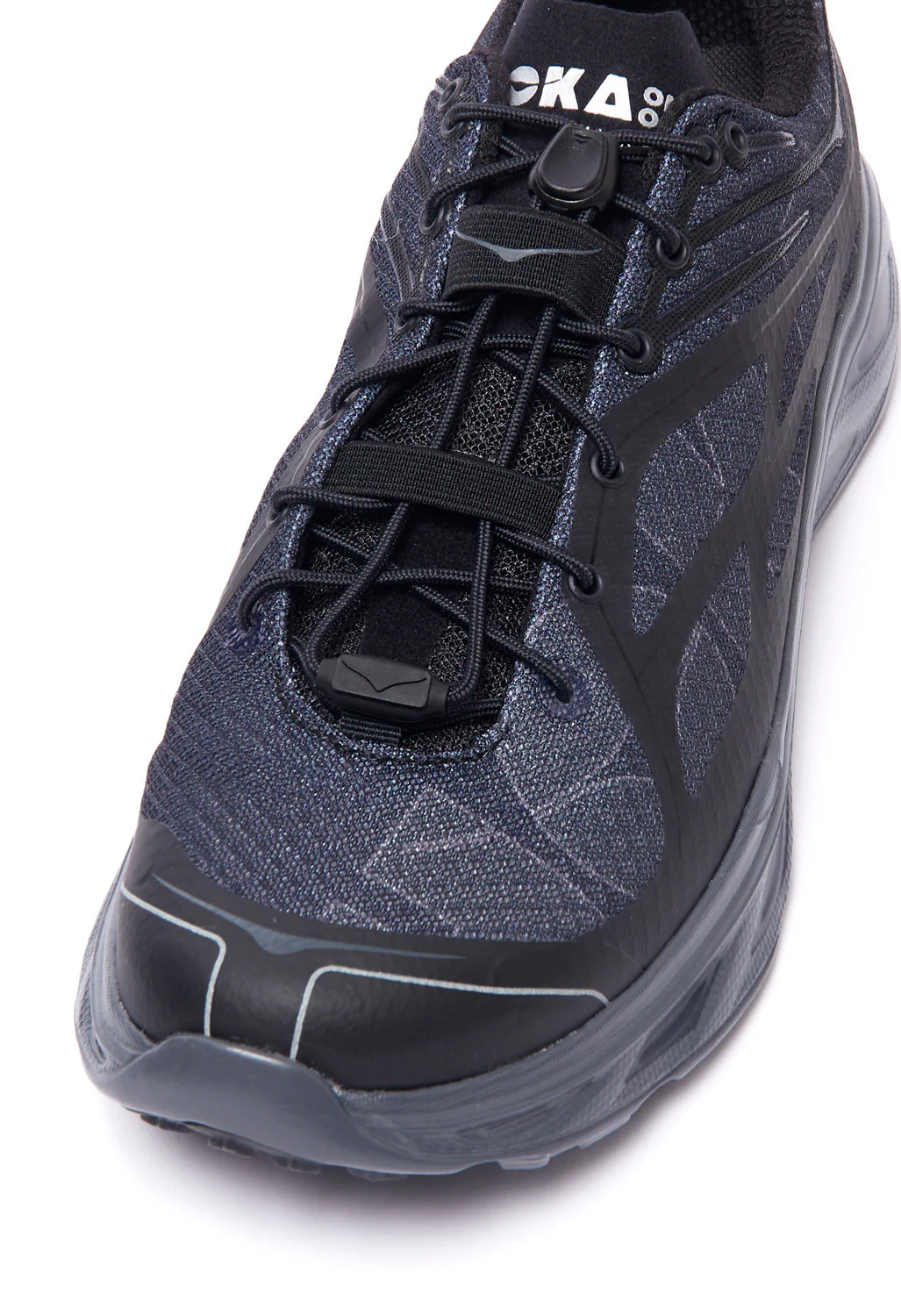 Hoka Huaka Origins Trainers - Black/Black - Image 2