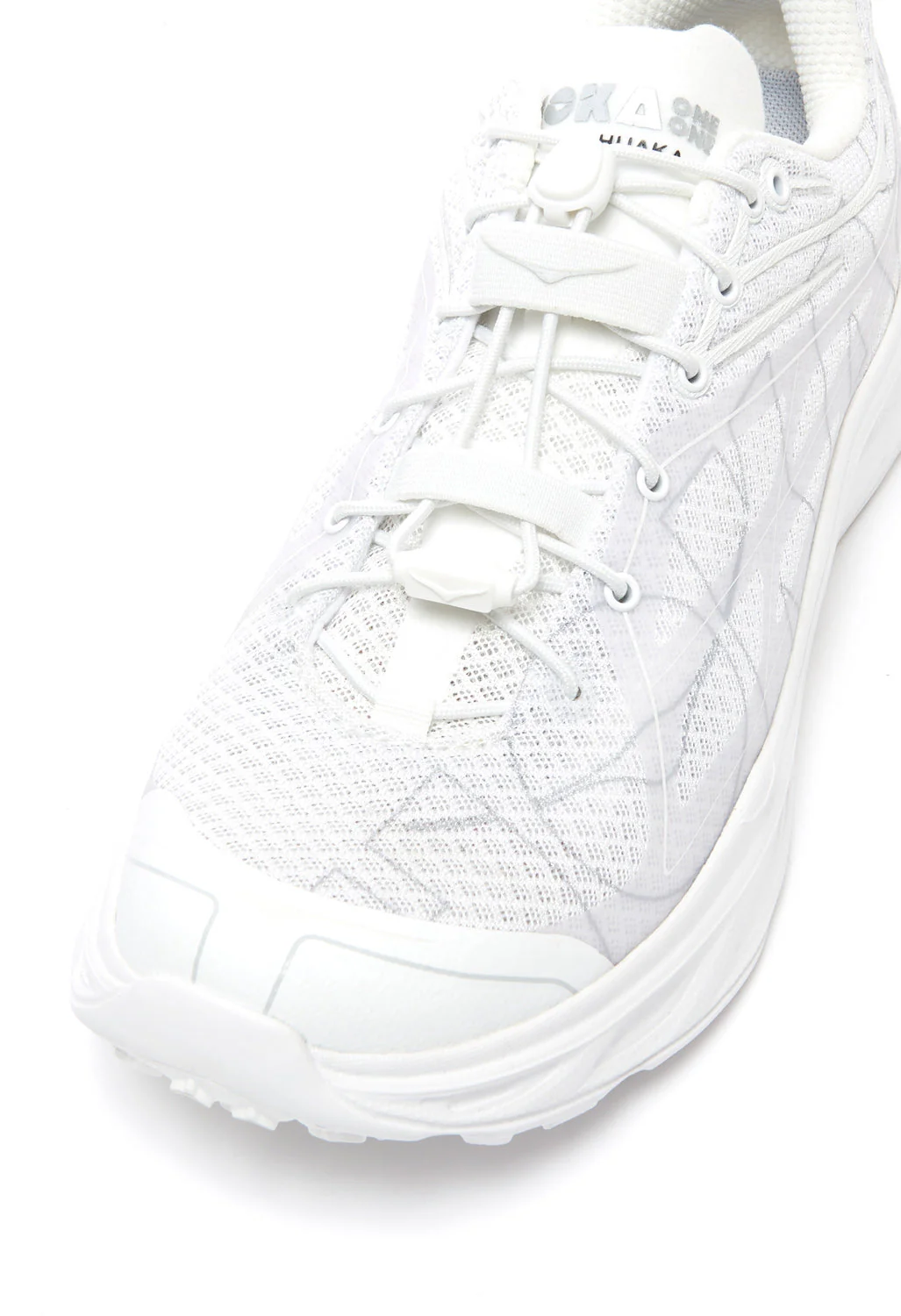 Hoka Huaka Origins Trainers - White/White - Image 4