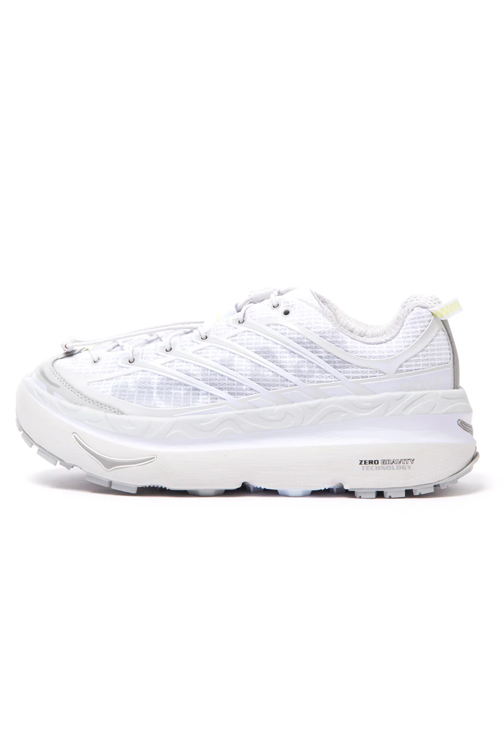 Hoka Mafate Origins Shoes - White/Lunar Rock - Image 3