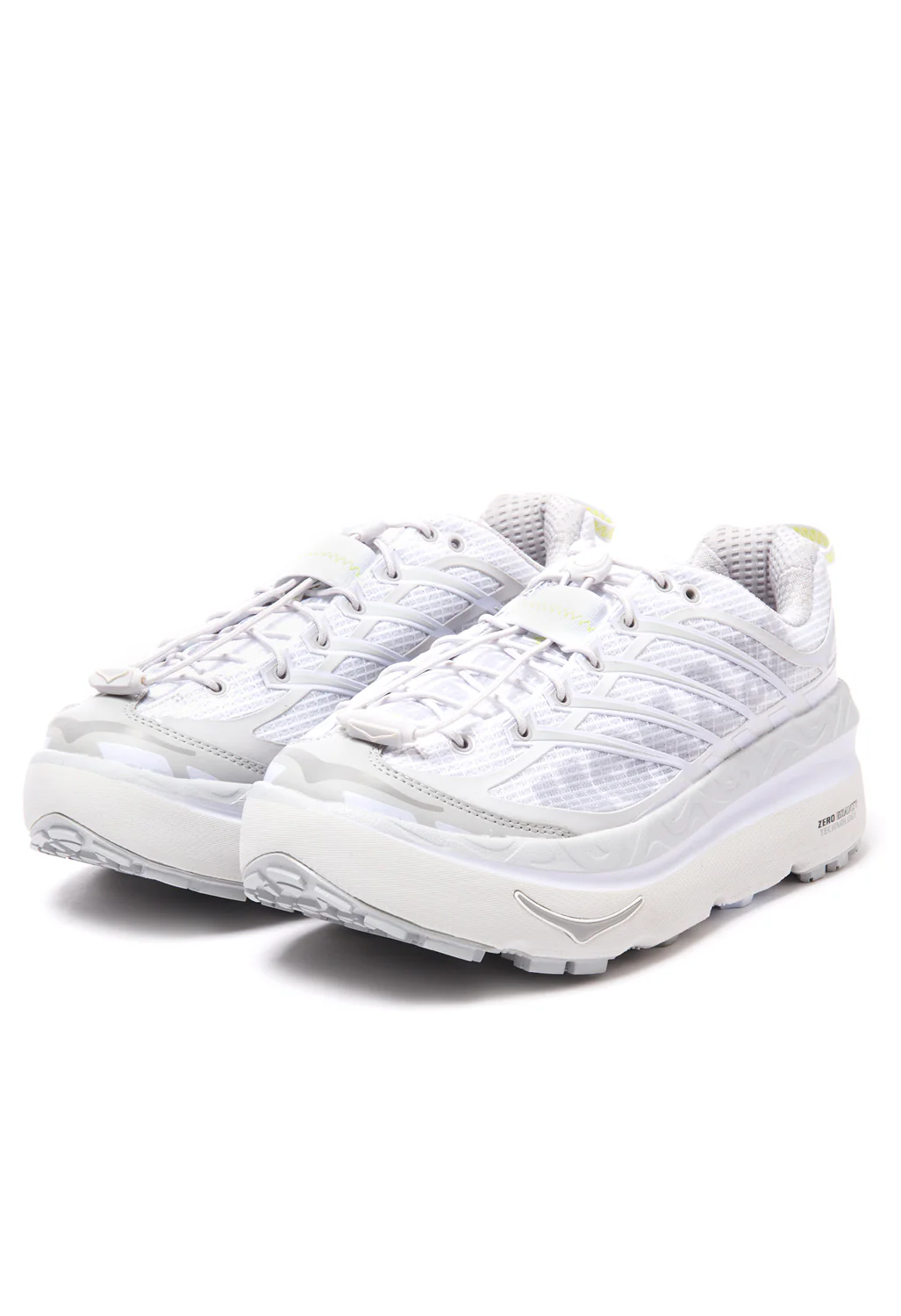 Hoka Mafate Origins Shoes - White/Lunar Rock - Image 4