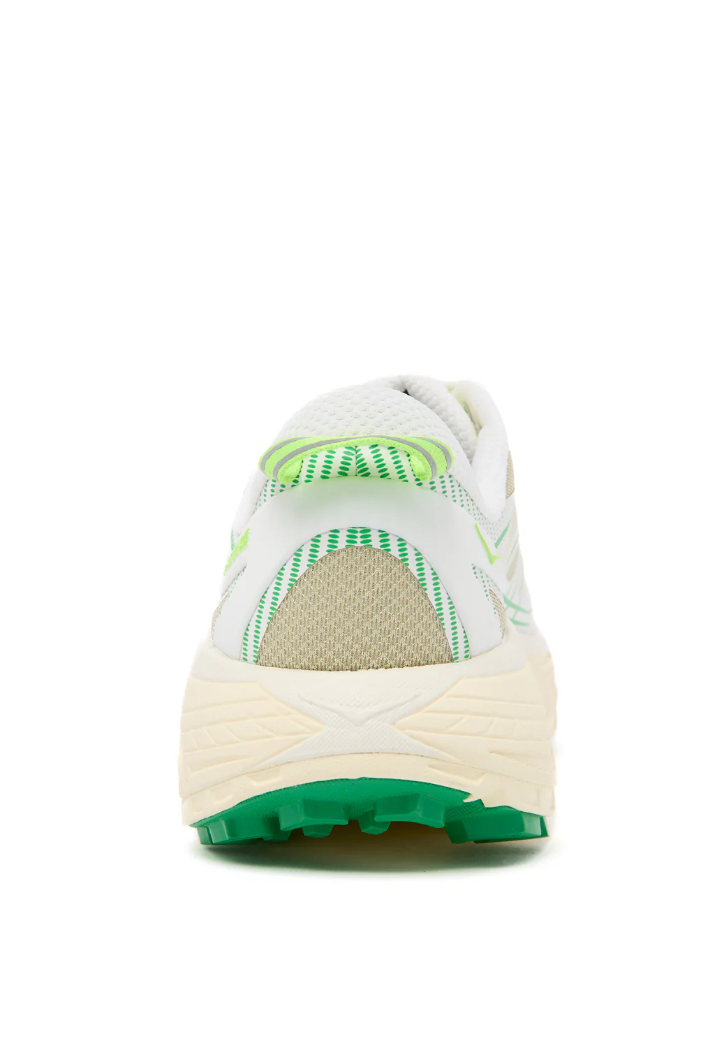 Hoka Mafate Speed 2 Trainers - White / Fresh Cut Grass - Image 4
