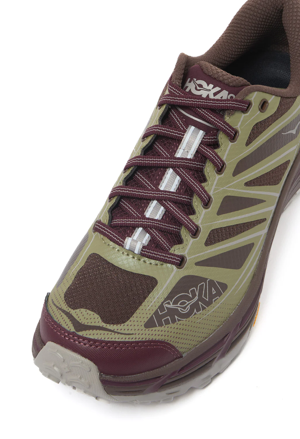 Hoka Mafate Speed 2 Trainers - Wild Mushroom / Walnut - Image 2