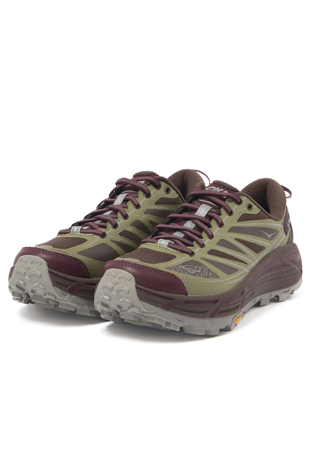 Hoka Mafate Speed 2 Trainers - Wild Mushroom / Walnut - Image 3
